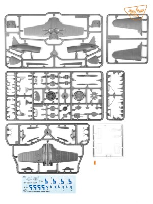 Збірна модель 1/72 Літак І-16 Тип 5 на службі у Фінляндії Clear Prop 72048 детальное изображение Самолеты 1/72 Самолеты