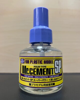 Mr. Cement SP 40 ml / Суперрідкий клей Mr. Hobby MC131 детальное изображение Клей Модельная химия