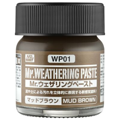 Weathering Paste Mud Brown (40ml) / Трехмерная паста для создания эффектов коричневой грязи 40мл детальное изображение Weathering Weathering