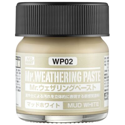 Weathering Paste Mud White (40ml) / Тривимірна паста для створення ефектів білого бруду 40мл детальное изображение Weathering Weathering