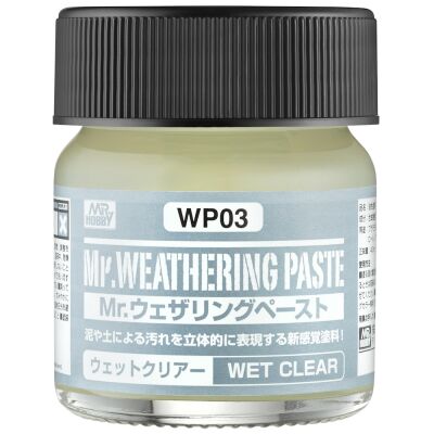 Weathering Paste Mud Clear (40ml) / Трехмерная паста для создания эффектов луж 40мл детальное изображение Weathering Weathering