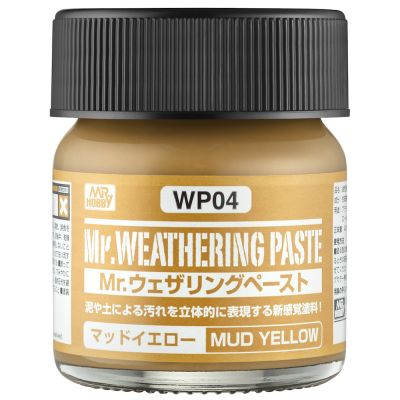 Weathering Paste Mud Yellow (40ml) / Трехмерная паста для создания эффектов жёлтой грязи 40мл детальное изображение Weathering Weathering