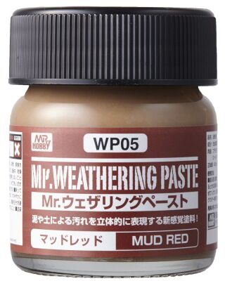 Weathering Paste Mud Red (40ml) / Тривимірна паста для створення ефектів червоного бруду 40 мл детальное изображение Weathering Weathering