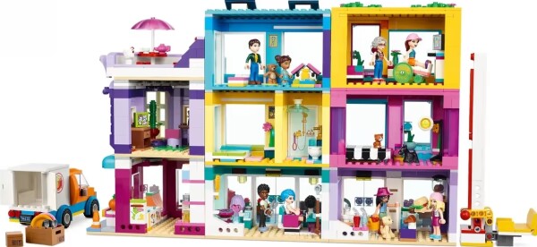 Конструктор LEGO Friends Будинок на центральній вулиці 41704 детальное изображение Friends Lego