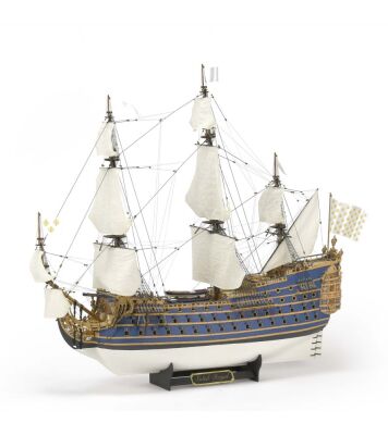 Військовий корабель Солей Роял. Дерев'яна модель корабля у масштабі 1:72 детальное изображение Корабли Модели из дерева