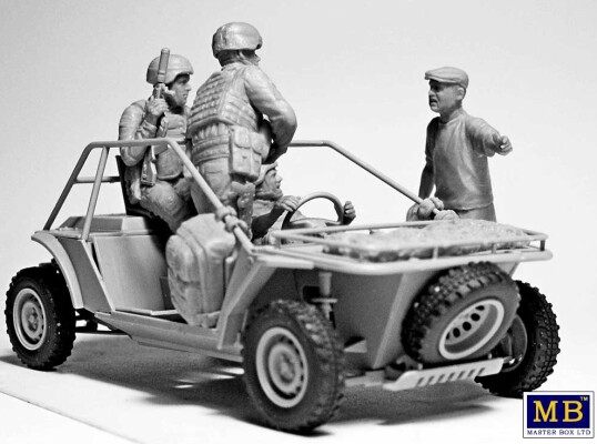 Збірна модель 1/35 Фігури &quot;Серія російсько-української війни. Літо 2024. Українська піхота. Курська область&quot; MasterBox 35247 детальное изображение Фигуры 1/35 Фигуры
