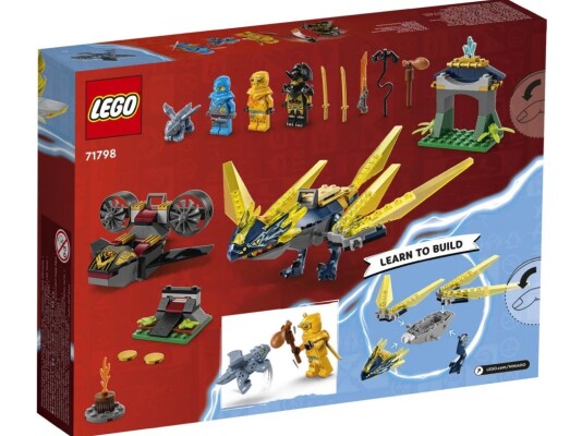 Конструктор LEGO NINJAGO Битва дракончиков Нии и Арина 71798 детальное изображение NINJAGO Lego