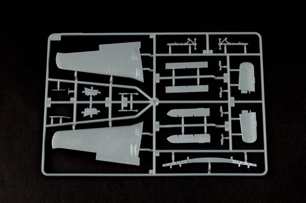 Сборная модель немецкого самолета Ta 152 C-0 детальное изображение Самолеты 1/48 Самолеты