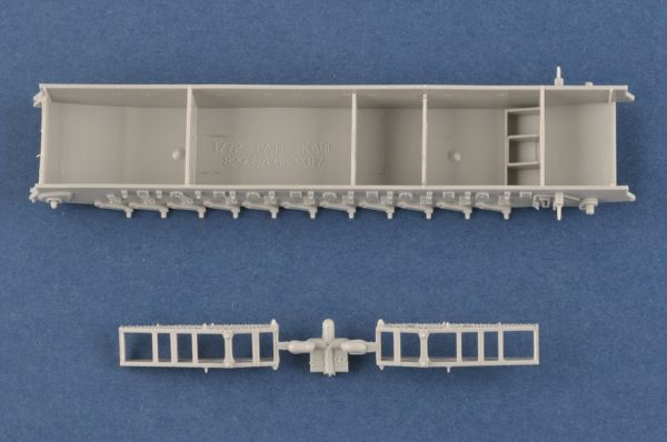 Збірна модель KARL-Geraet 040/041 на залізничній платформі детальное изображение Железная дорога 1/72 Железная дорога