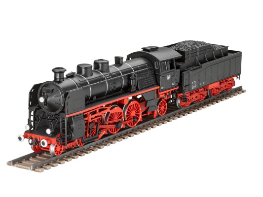 Сборная модель 1/87 Schnellzug lokomotive S3/6 BR 18 mit Tender Revell 02168 детальное изображение Железная дорога 1/87 Железная дорога