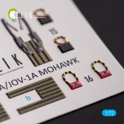 OV-1A/JOV-1A MOHAWK 3D декаль інтер'єр для комплекту ClearProp 1/72 KELIK K72166 детальное изображение 3D Декали Афтермаркет