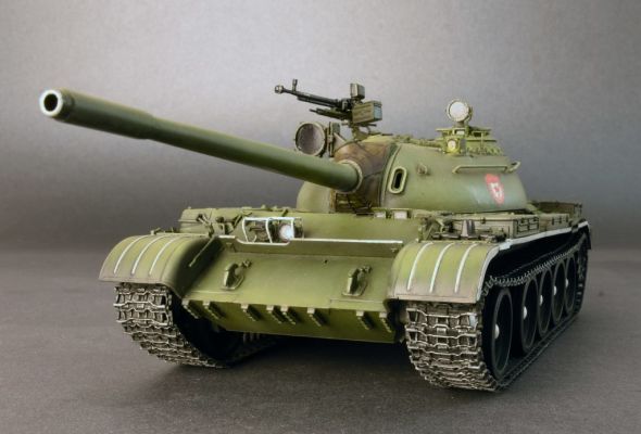 T-54B Soviet medium tank early production детальное изображение Бронетехника 1/35 Бронетехника