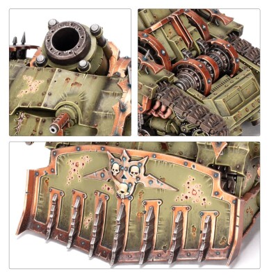Ігровий набір Warhammer 40000 - DEATH GUARD: POXWROUGHT VECTOR детальное изображение Гвардия Смерти Армии Хаоса