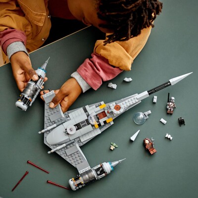 Конструктор LEGO Star Wars Мандалорский звездный истребитель N-1 75325 детальное изображение Star Wars Lego