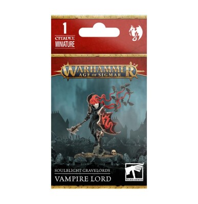 Игровой набор Warhammer AGE OF SIGMAR - SOULBLIGHT GRAVELORDS: VAMPIRE LORD детальное изображение Владыки Душегубства Смерть