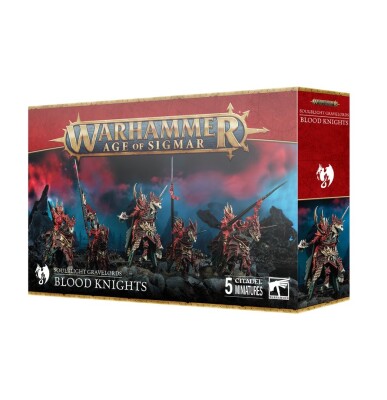 Игровой набор Warhammer AGE OF SIGMAR - SOULBLIGHT GRAVELORDS: BLOOD KNIGHTS детальное изображение Владыки Душегубства Смерть