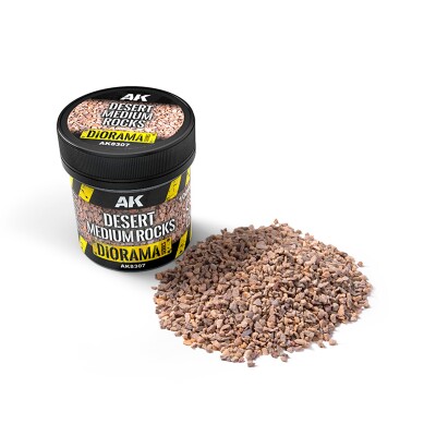Desert Medium Rocks / Пустельні середні камені AK-Interactive AK8307 детальное изображение Материалы для создания Диорамы