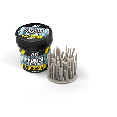 Bamboo (3D-Printed) / Бамбук (надрукований на 3D-принтері) AK-Interactive AK8309 детальное изображение Материалы для создания Диорамы