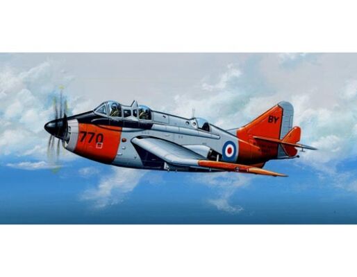 Збірна модель 1/72 Британський літак &quot;Gannet&quot; T.MK.2 Trumpeter 01630 детальное изображение Самолеты 1/72 Самолеты