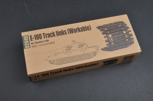 Track set 1/35 for E-100 Trumpeter 02049 детальное изображение Траки Афтермаркет