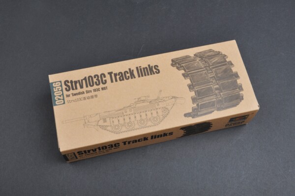 Track set 1/35 for Strv103C (late modification) Trumpeter 02056 детальное изображение Траки Афтермаркет