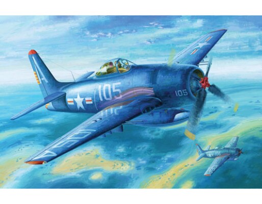 Збірна модель 1/32 Літак F8F-2 Bearcat Trumpeter 02248 детальное изображение Самолеты 1/32 Самолеты