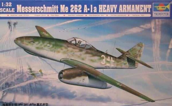 Messerschmitt Me 262 A-1a Heavy Armament детальное изображение Самолеты 1/32 Самолеты