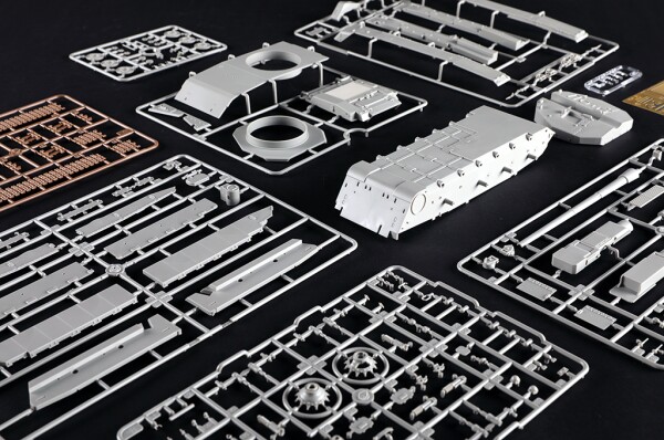 Збірна модель 1/35 Об'єкт 490А Trumpeter 09607 детальное изображение Бронетехника 1/35 Бронетехника
