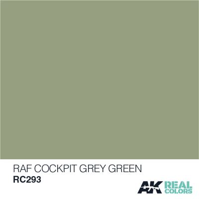 RAF Cockpit Grey-Green / Серо-зеленый детальное изображение Real Colors Краски