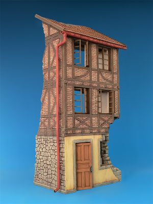 Нормандский городской дом детальное изображение Строения 1/35 Диорамы