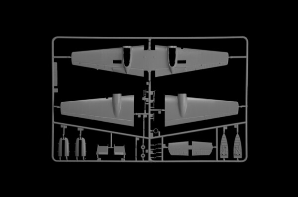 Збірна модель 1/72 Літак BF-110 C ZERSTORER Italeri 0049 детальное изображение Самолеты 1/72 Самолеты