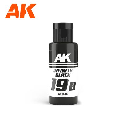 Dual exo 19b – infinity black 60ml детальное изображение AK Dual EXO Краски