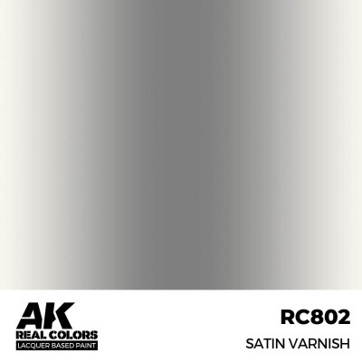 Акриловий лак на спиртовій основі Satin Varnish / Полуглянець Real Colors AK-interactive RC802 детальное изображение Real Colors Краски