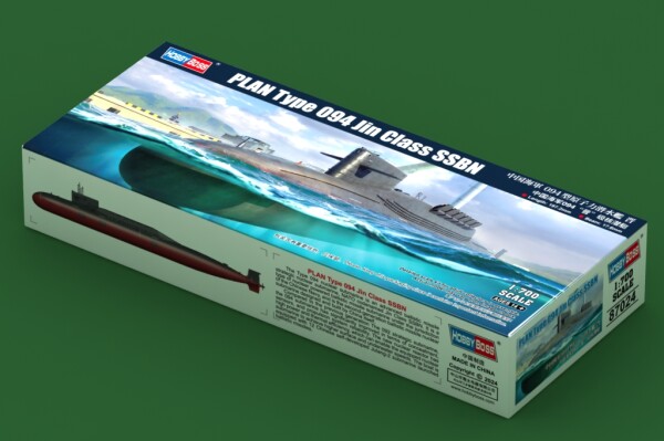 Збірна модель 1/700 Підводний човен PLAN Type 094 Jin Class SSBN HobbyBoss 87024 детальное изображение Флот 1/700 Флот