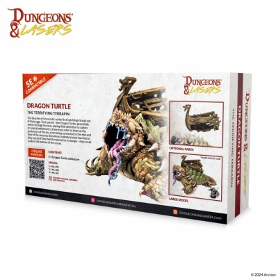 Игровой набор Драконья черепаха Archon DNL0086 детальное изображение Фигуры Модели из дерева