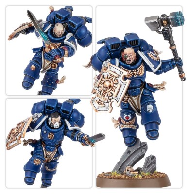 Игровой набор Warhammer 40000 - SPACE MARINES: VANGUARD VETERAN SQUAD W/JUMP PACKS детальное изображение Ультрамарины Космические Десантники