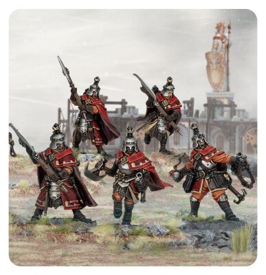 Игровой набор Warhammer AGE OF SIGMAR - CITIES OF SIGMAR - FREEGUILD GRENADIERS детальное изображение Города Зигмара Порядок