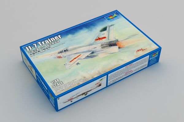 Збірна модель JJ-7 Trainer детальное изображение Самолеты 1/48 Самолеты