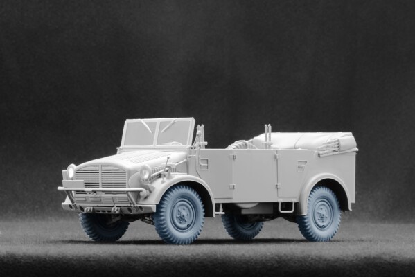 Набір коліс Extra Gelände на диску v1 для Horch 108 від ICM, Tamiya ScaleX WW-35027 детальное изображение Колёса Афтермаркет