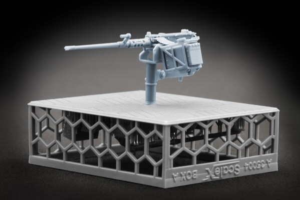 Масштабная модель 1/35 Пулемет M2 Browning Modern WW2 ScaleX A-35004 детальное изображение Аксессуары Диорамы