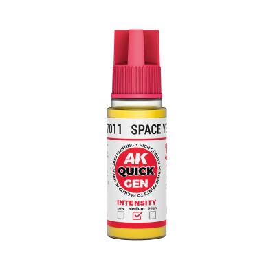 Акрилова фарба SPACE YELLOW / Жовтий космос QUICK GEN COLOR AK-Interactive AK 17011 детальное изображение QUICK GEN COLOR Краски