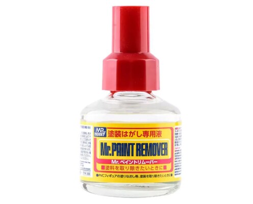 Mr.Paint Remover 40 ml / Жидкость для снятия краски Мистер Хобби T114 детальное изображение Вспомогательные продукты Модельная химия