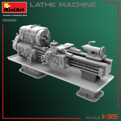 Збірна модель 1/35 Набір токарний верстат MiniArt 35660 детальное изображение Аксессуары Диорамы