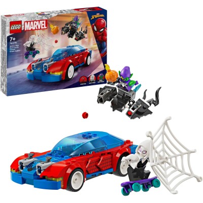 LEGO Super Heroes Marvel Spider-Man and Green Goblin Venom Race Car 76279 детальное изображение Marvel Lego