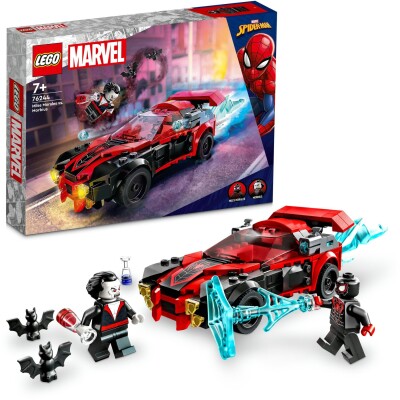 LEGO Super Heroes Miles Morales vs. Morbius 76244 детальное изображение Marvel Lego