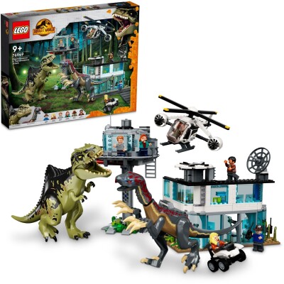 LEGO Jurassic World Attack of the Giganotosaurus and Therizinosaurus 76949 детальное изображение Jurassic Park Lego