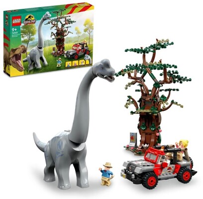 Конструктор LEGO Jurassic World Открытие брахиозавра 76960 детальное изображение Jurassic Park Lego