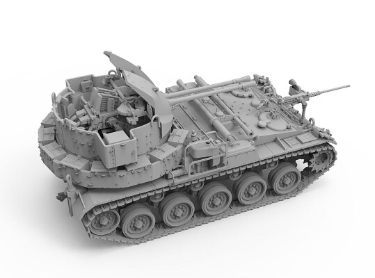 Збірна модель 1/72 американская самоходная зенитная установка M19 Foreart 2004 детальное изображение Артиллерия 1/72 Артиллерия
