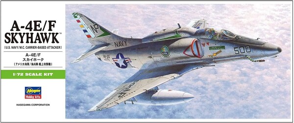 Scale model 1/72  A-4E/F Skyhawk (U.S. Navy/M.C. Carrier-Based Attacker) Hasegawa 00239 детальное изображение Самолеты 1/72 Самолеты