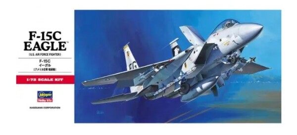 Сборная модель 1/72 Самолет Ф-15C Eagle Hasegawa 00336 детальное изображение Самолеты 1/72 Самолеты